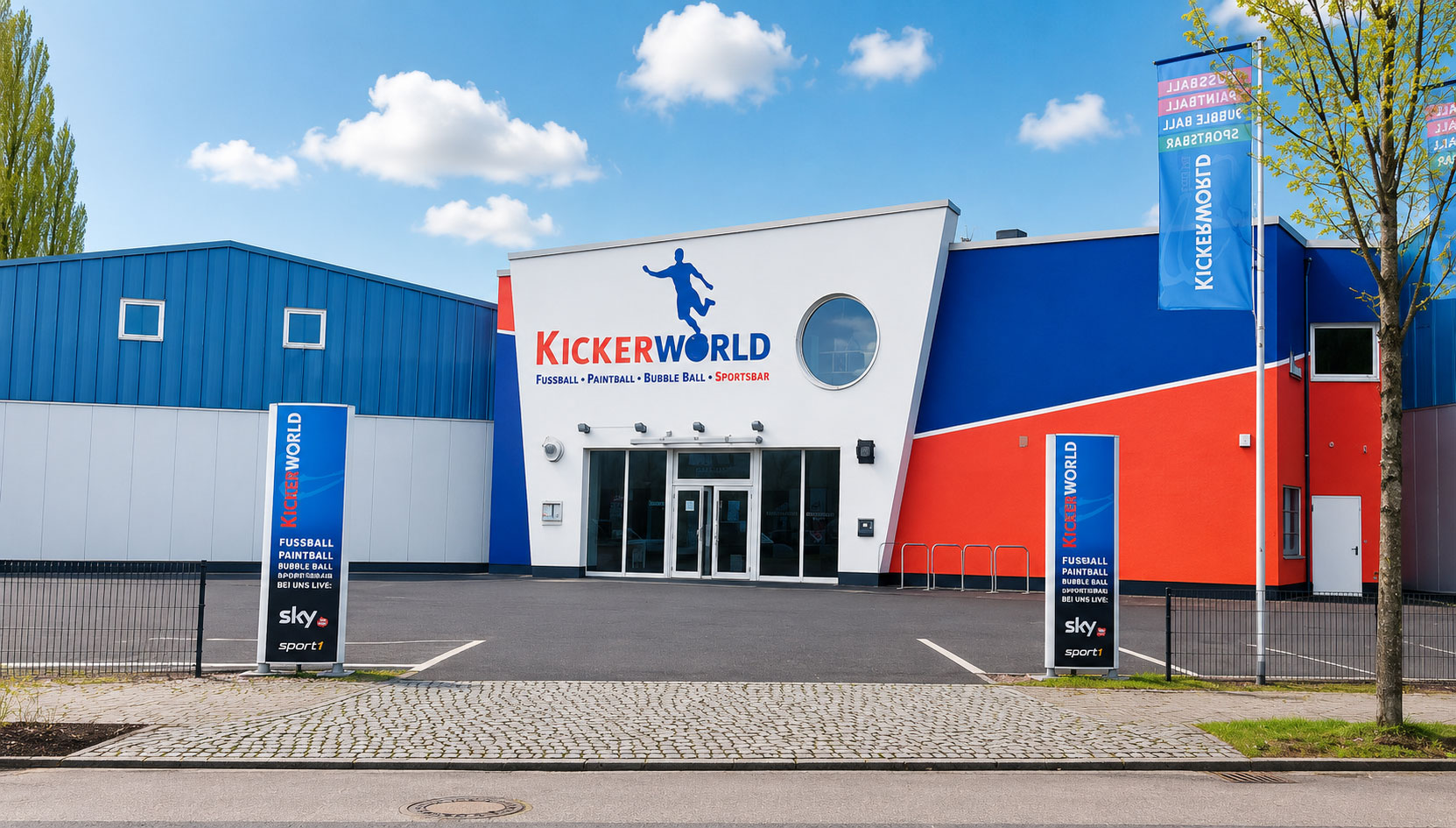Kicker World and Paintball World Berlin Spandau