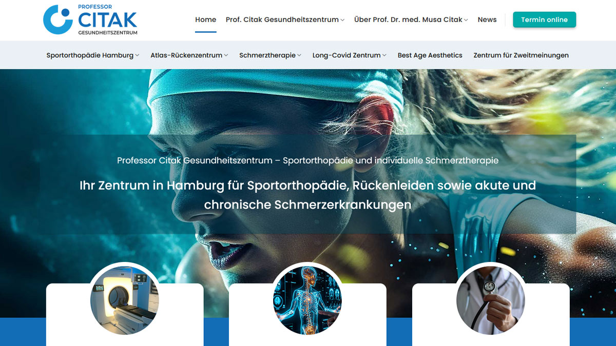 Sportorthopädie Hamburg Treudelberg Privatpraxis Prof. Dr. med, Citak und Kollegen