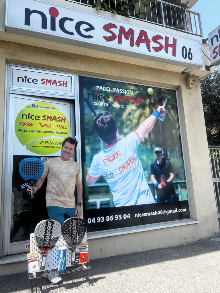 NICE SMASH 06. Magasin de Padel, Tennis, Squash à Nice